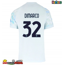 Camisa de Futebol Inter Milan Federico Dimarco #32 Equipamento Secundário 2025-26 Manga Curta